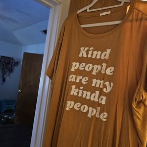 Plus size womans tshirt